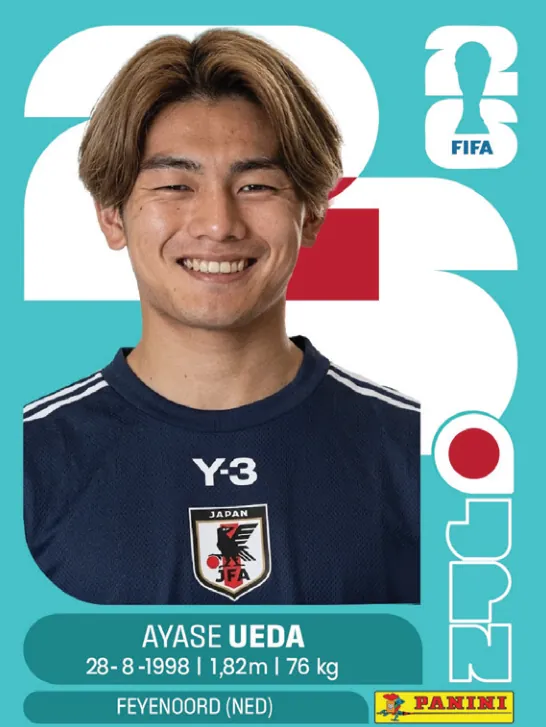 Figurinha JPN20 — Japão
