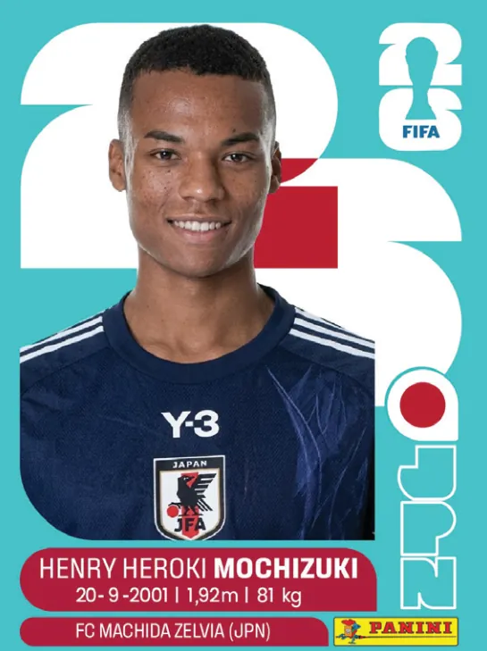 Figurinha JPN3 — Japão