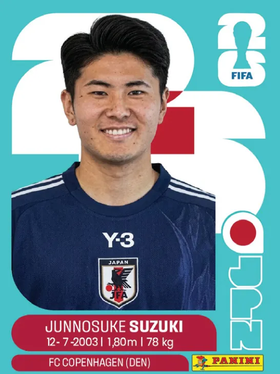 Figurinha JPN5 — Japão