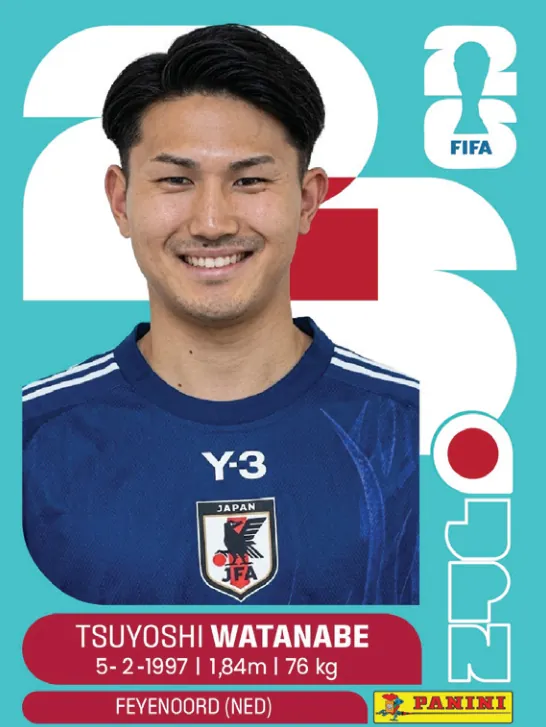 Figurinha JPN7 — Japão