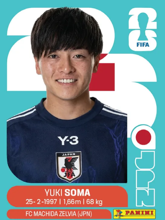 Figurinha JPN9 — Japão