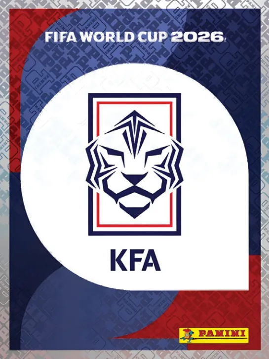 Figurinha KOR1 — Coreia do Sul