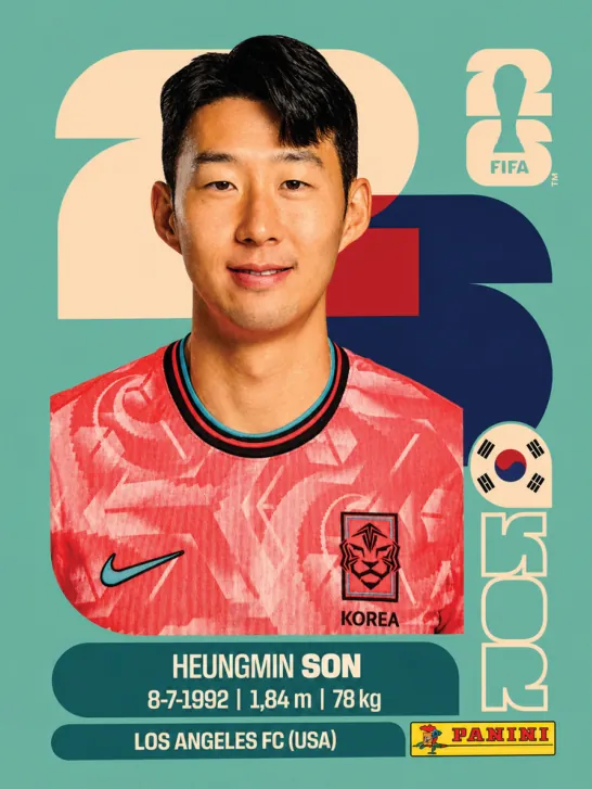 Figurinha KOR18 — Coreia do Sul