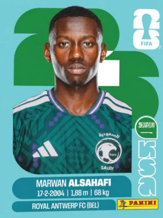 Figurinha KSA15 — Arábia Saudita