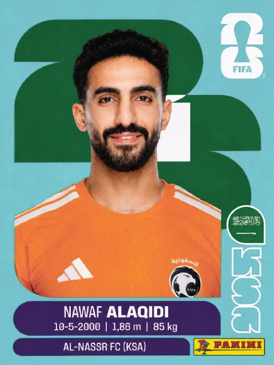 Figurinha KSA2 — Arábia Saudita