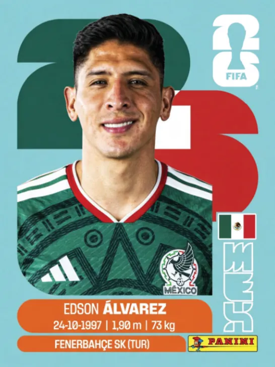 Figurinha MEX10 — México
