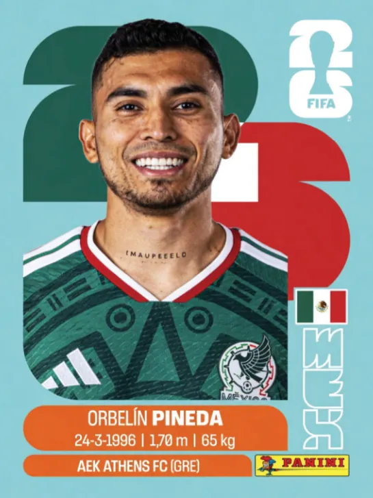 Figurinha MEX11 — México