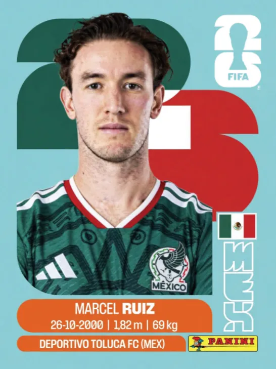 Figurinha MEX12 — México