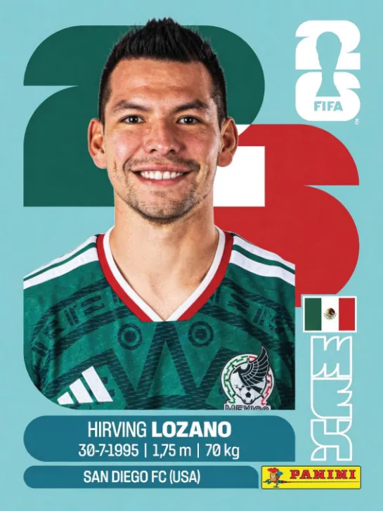 Figurinha MEX15 — México
