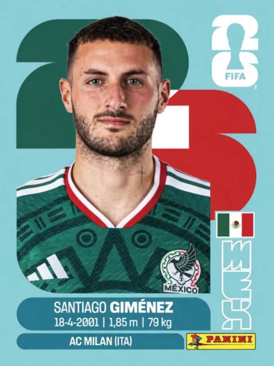 Figurinha MEX16 — México