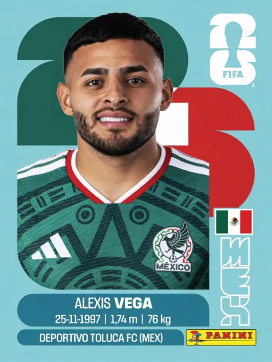 Figurinha MEX18 — México