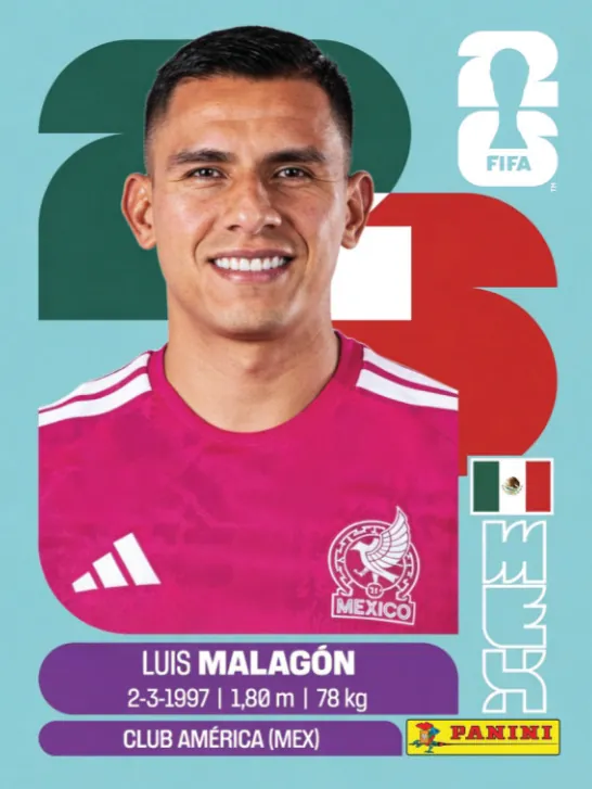 Figurinha MEX2 — México