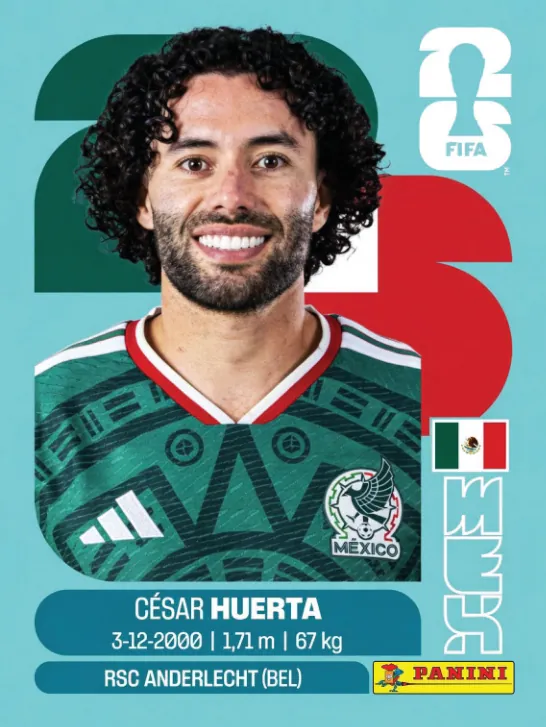 Figurinha MEX20 — México