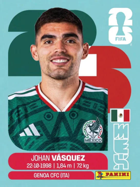 Figurinha MEX3 — México