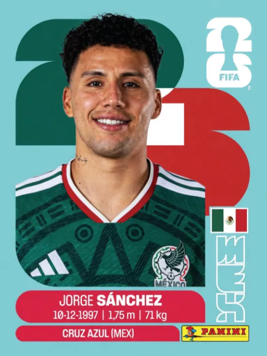 Figurinha MEX4 — México