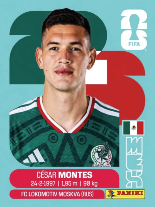 Figurinha MEX5 — México