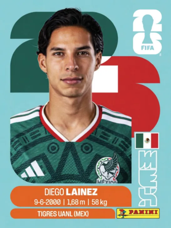 Figurinha MEX8 — México