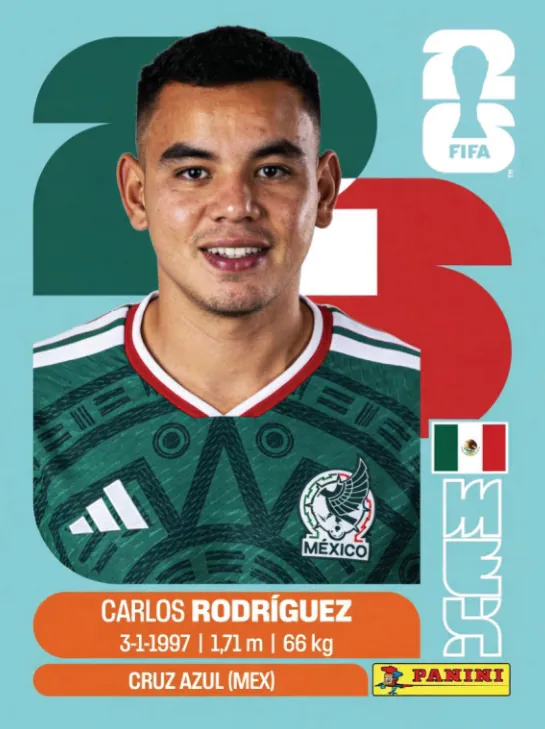 Figurinha MEX9 — México