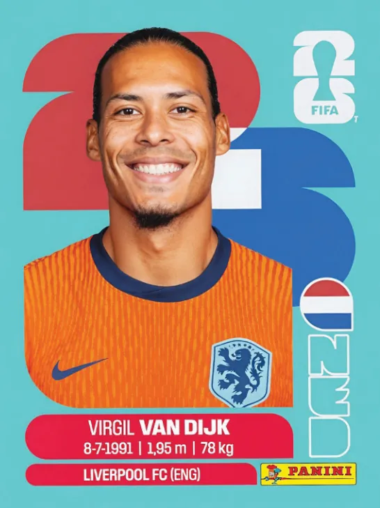 Figurinha NED3 — Holanda