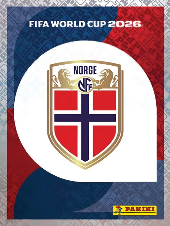 Figurinha NOR1 — Noruega