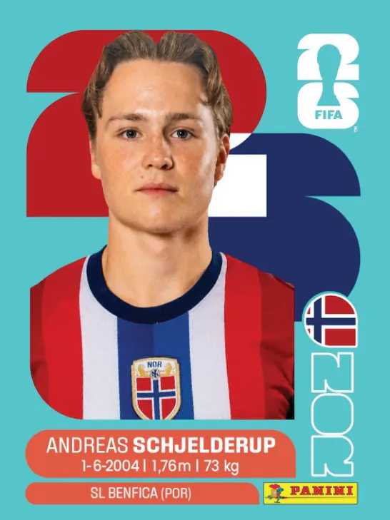 Figurinha NOR12 — Noruega