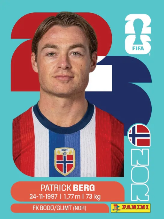 Figurinha NOR14 — Noruega