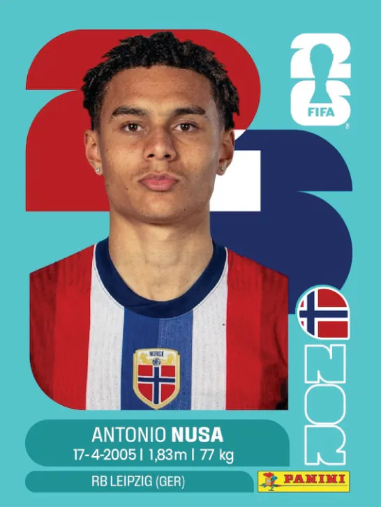 Figurinha NOR19 — Noruega
