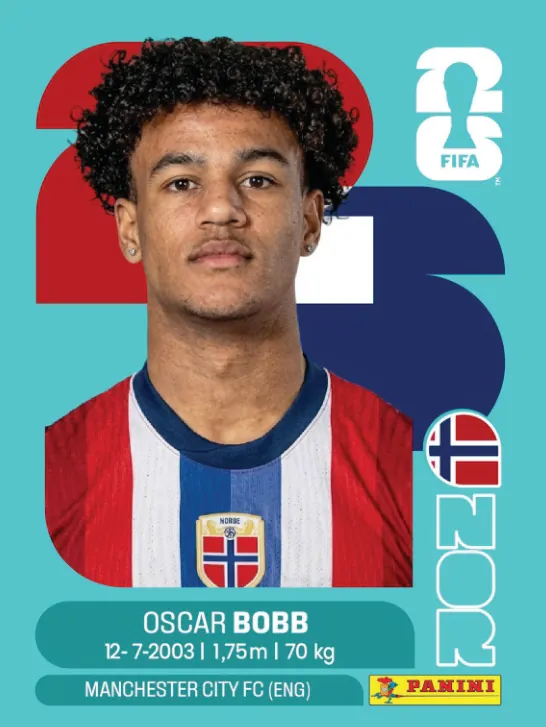 Figurinha NOR20 — Noruega
