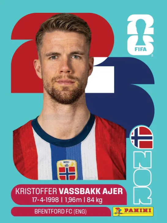 Figurinha NOR5 — Noruega