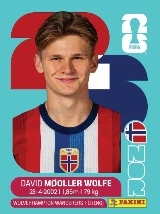 Figurinha NOR7 — Noruega