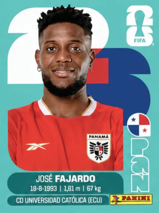 Figurinha PAN17 — Panamá