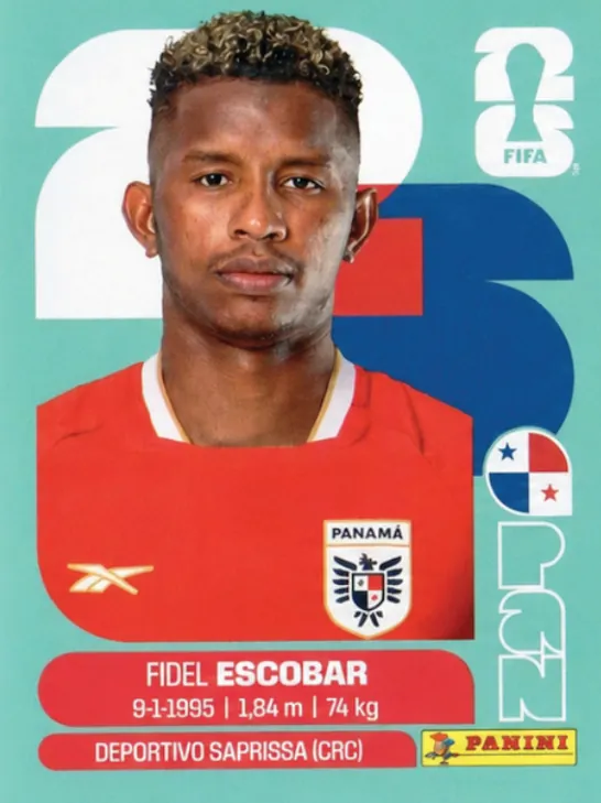Figurinha PAN4 — Panamá
