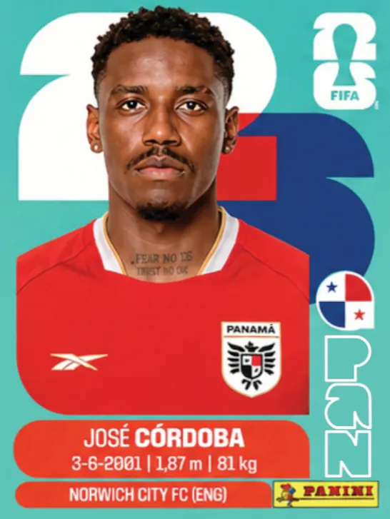 Figurinha PAN8 — Panamá