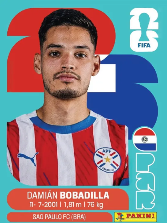 Figurinha PAR11 — Paraguai