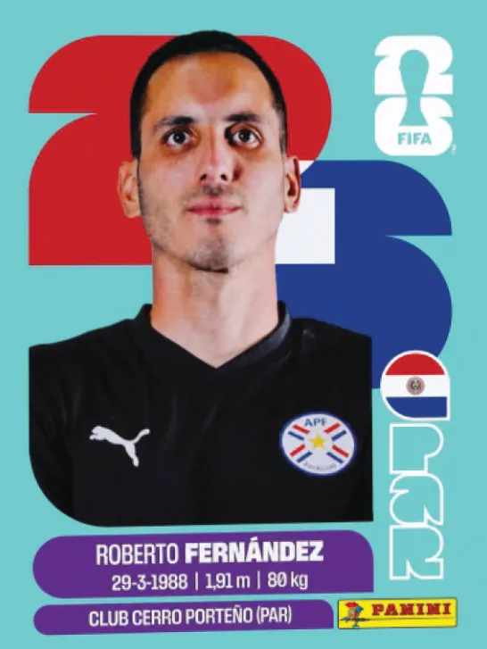 Figurinha PAR2 — Paraguai