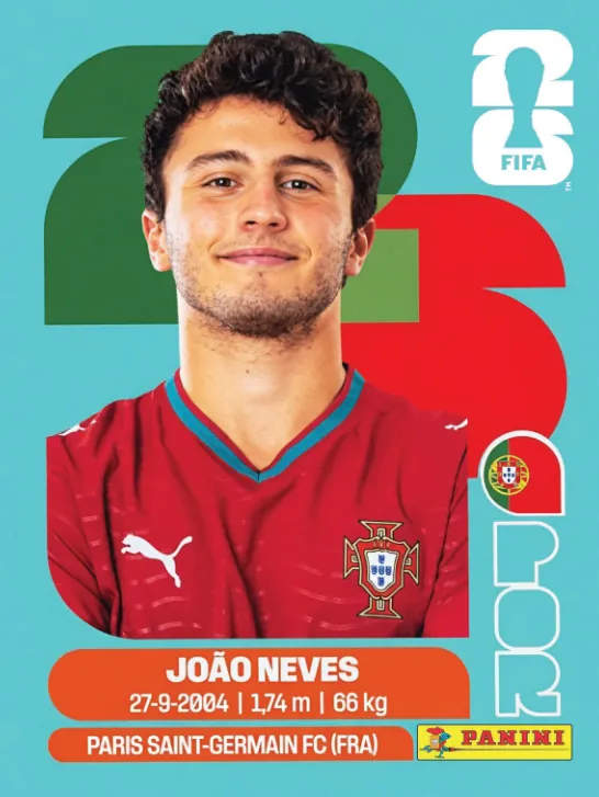 Figurinha POR14 — Portugal