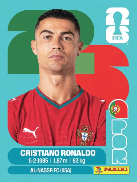Figurinha POR15 — Portugal