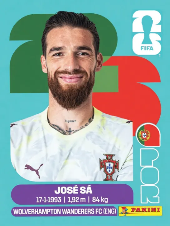 Figurinha POR3 — Portugal