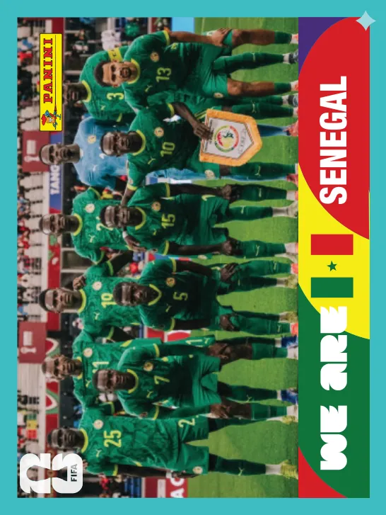Figurinha SEN13 — Senegal