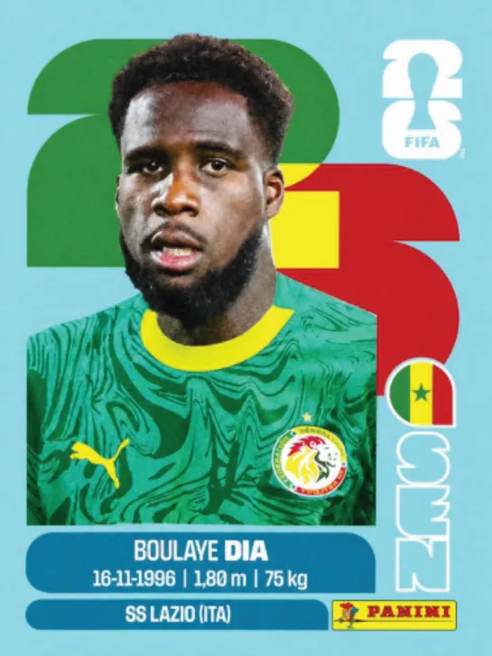 Figurinha SEN17 — Senegal