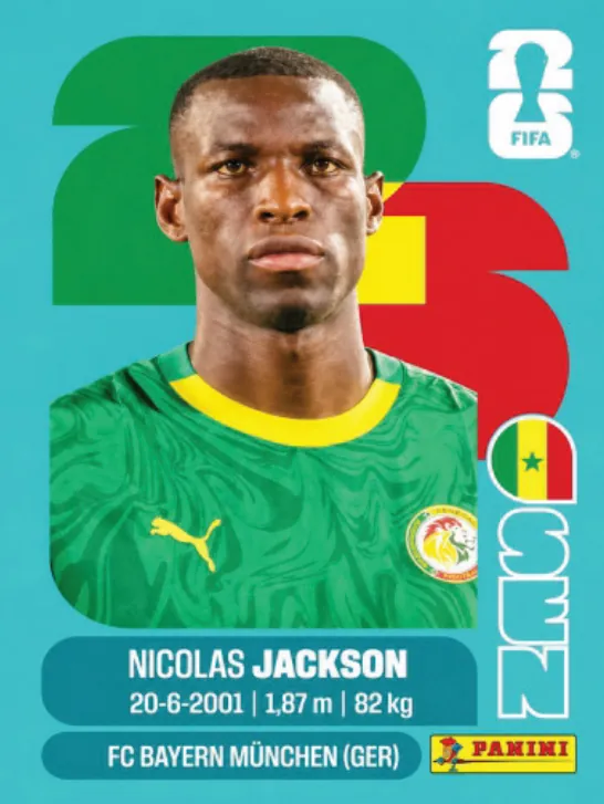 Figurinha SEN19 — Senegal