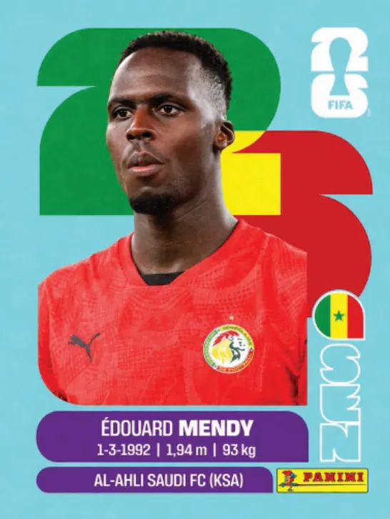Figurinha SEN2 — Senegal