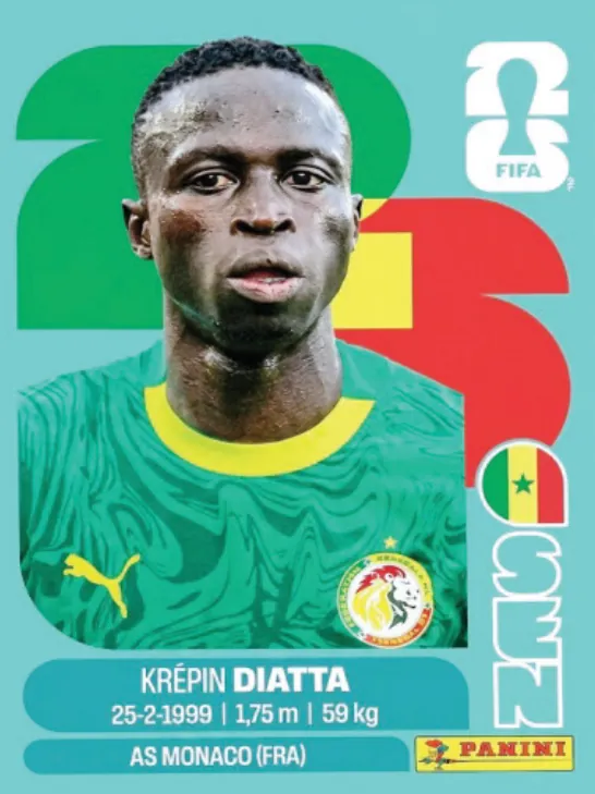 Figurinha SEN20 — Senegal