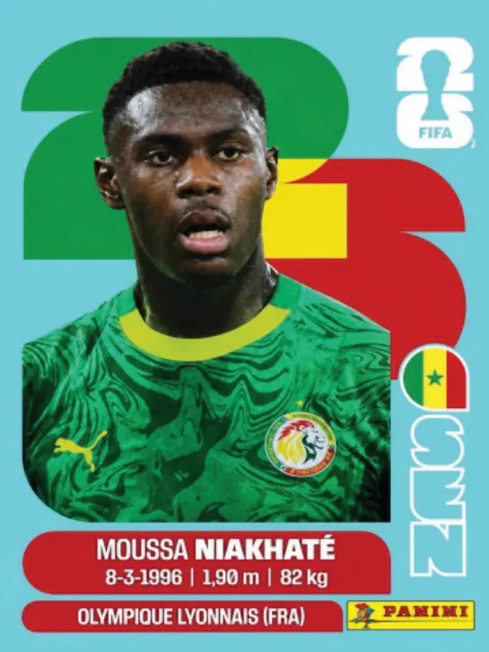 Figurinha SEN4 — Senegal