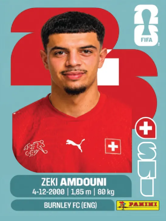 Figurinha SUI20 — Suíça