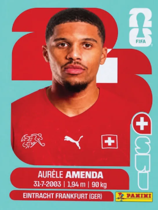 Figurinha SUI7 — Suíça
