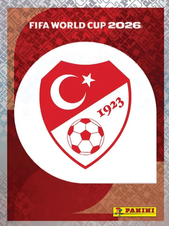 Figurinha TUR1 — Turquia