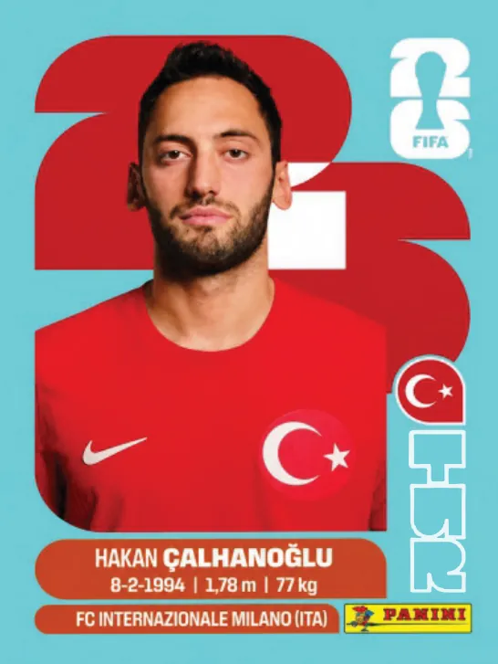 Figurinha TUR11 — Turquia
