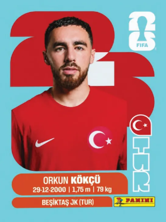 Figurinha TUR12 — Turquia