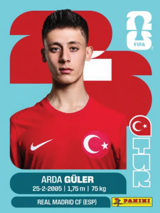 Figurinha TUR14 — Turquia